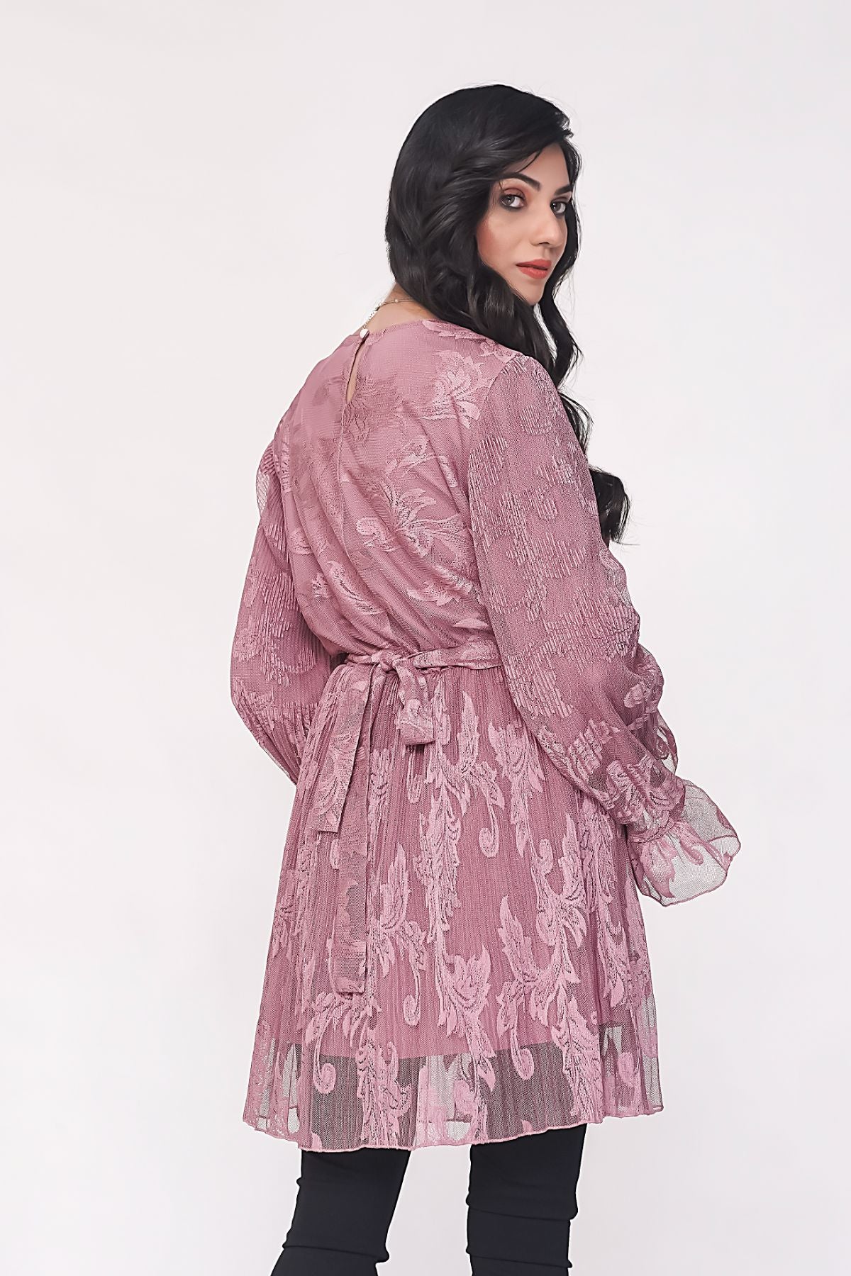 Ladies Dress K0001 Pink